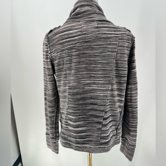 Volcom Striped Cardigan Wrap Sweater - Picture 5 of 10